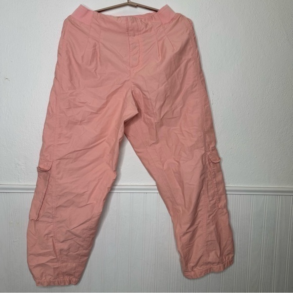 Free people movement cargo peach color pants